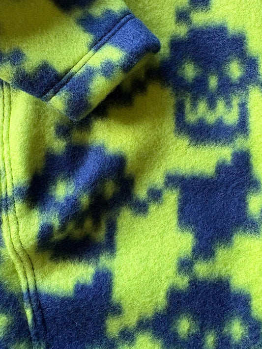Fleece Jumper - Neon Skull