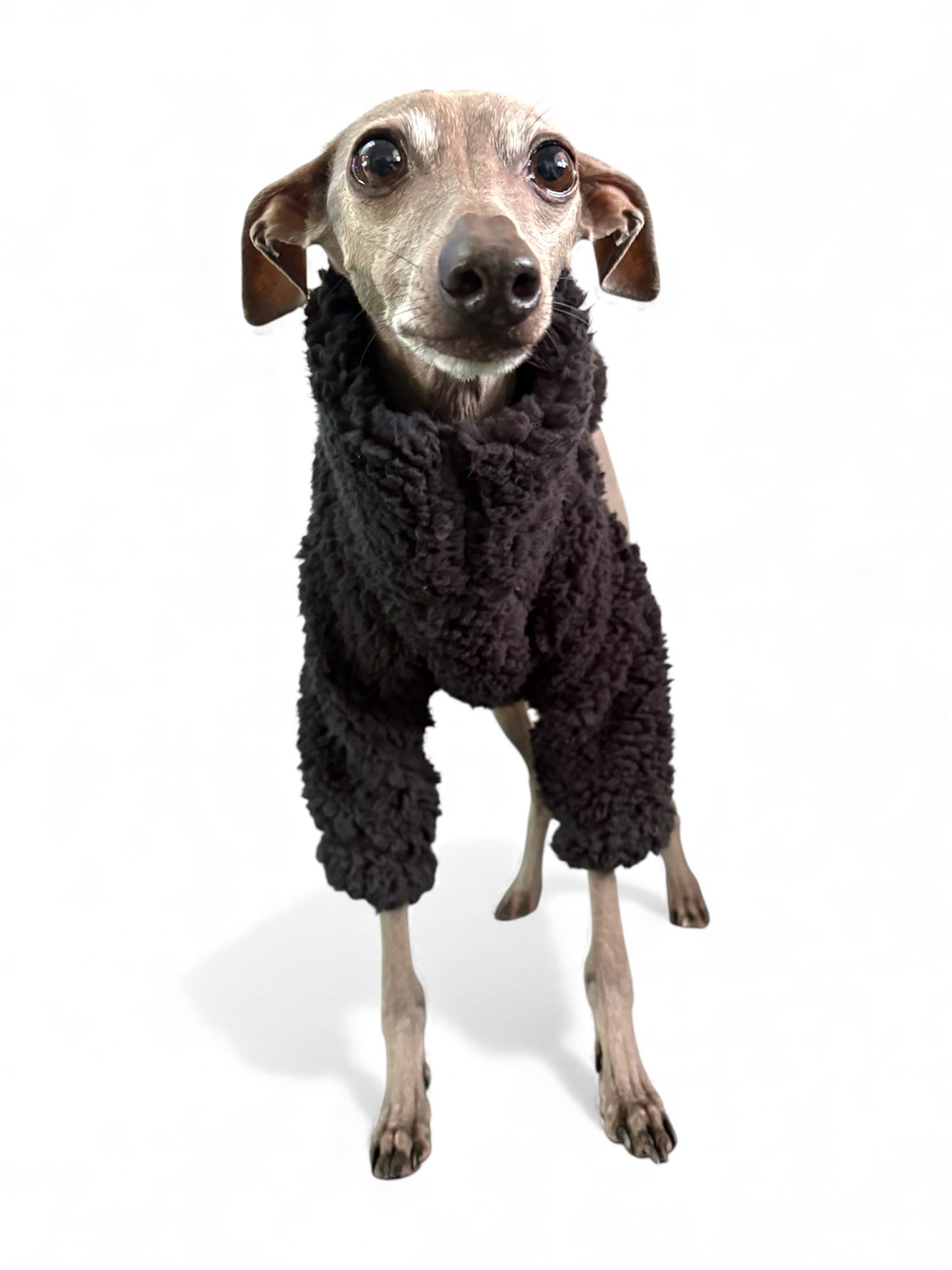 Cuddle Fur Fleece Jumper - Black