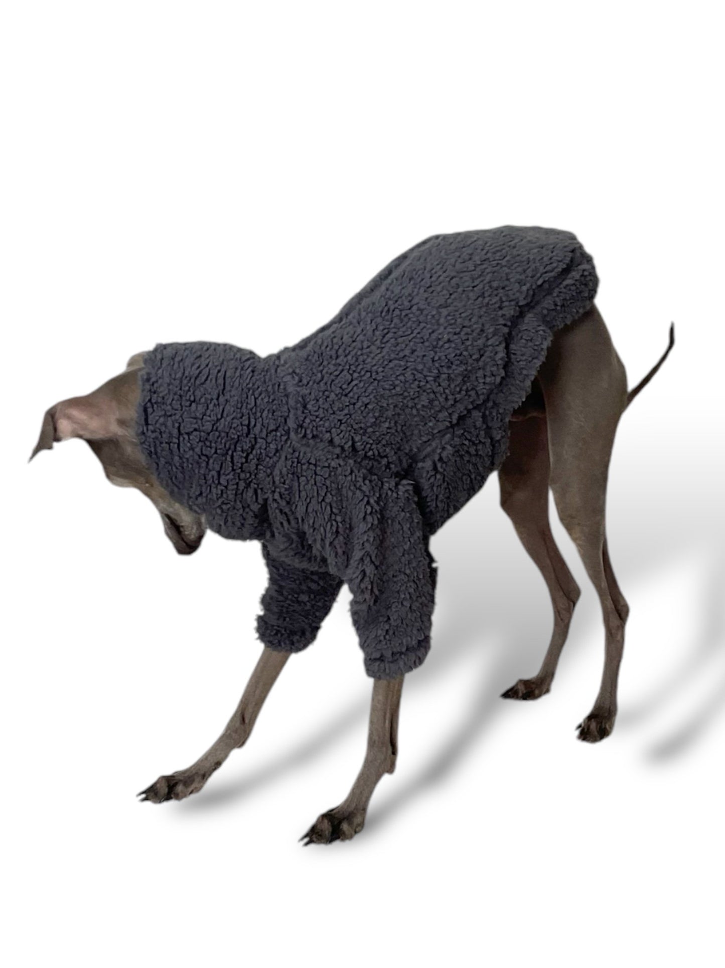 Cuddle Fur Fleece Jumper - Grey