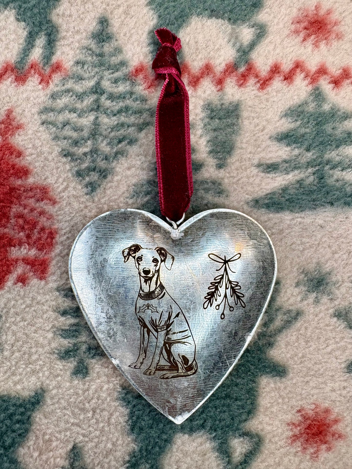 Christmas Decoration - Mistletoe & Whine