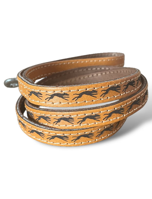 Leather Lead - Running Hounds
