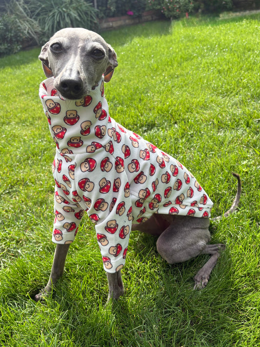 Micro-Fleece Jumper - Happy Shrooms