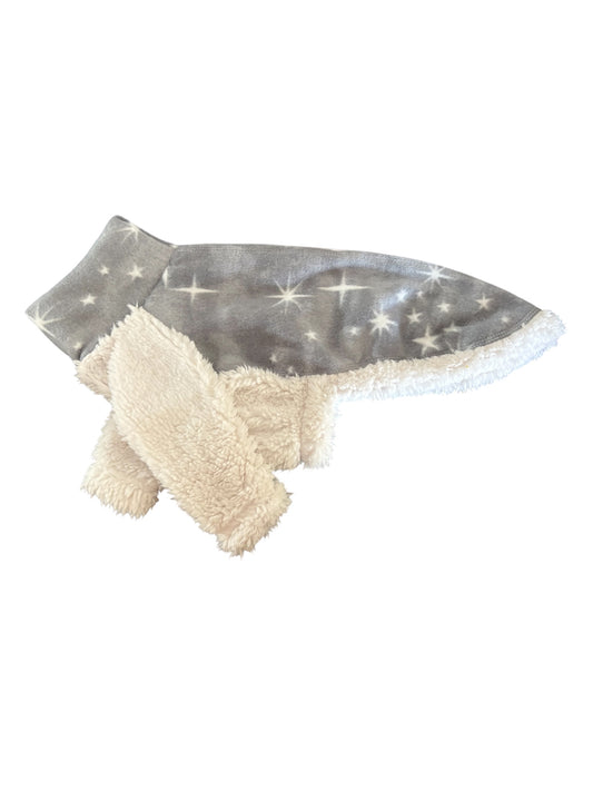 Fleece & Cuddle Fur Jumper - Sleepy Stars