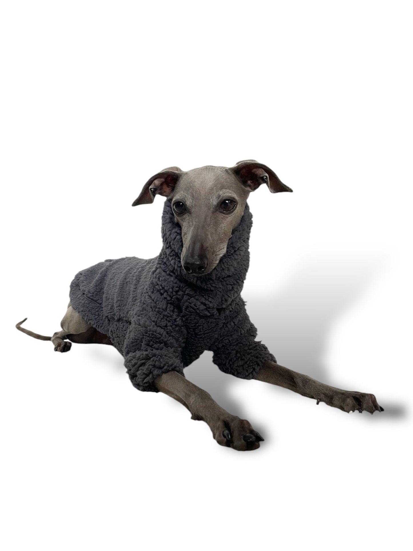 Cuddle Fur Fleece Jumper - Grey