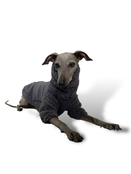 Cuddle Fur Fleece Jumper - Grey