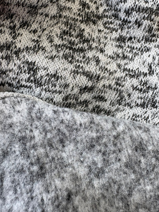 Knit Sweatshirt - Grey Marl