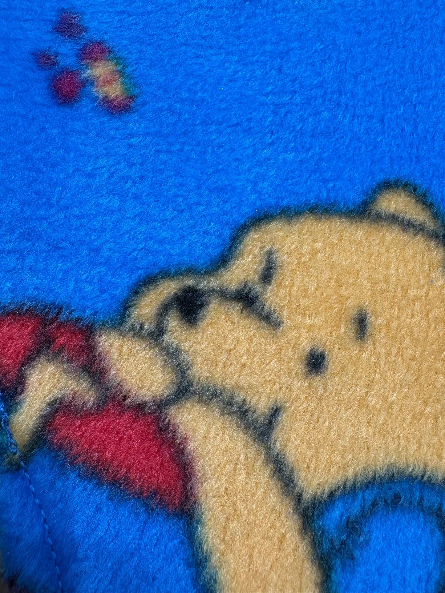 Fleece Vest - Vintage 90's Pooh Fleece