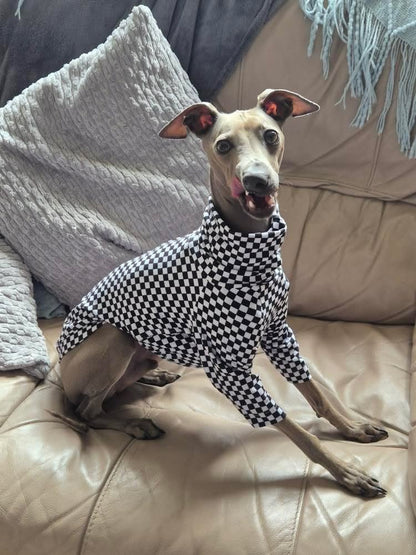 Jersey T-Shirt- Checkerboard