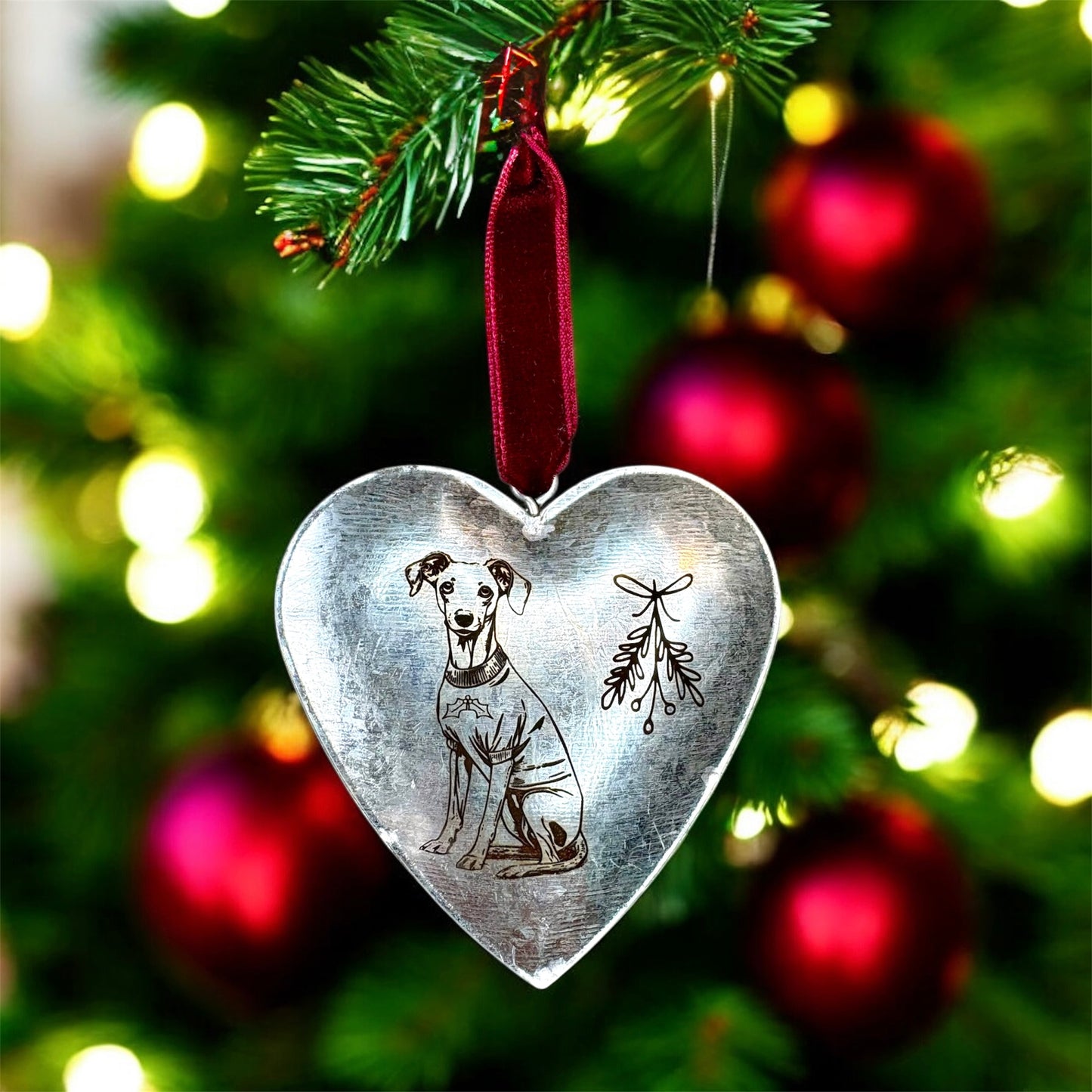 Christmas Decoration - Mistletoe & Whine