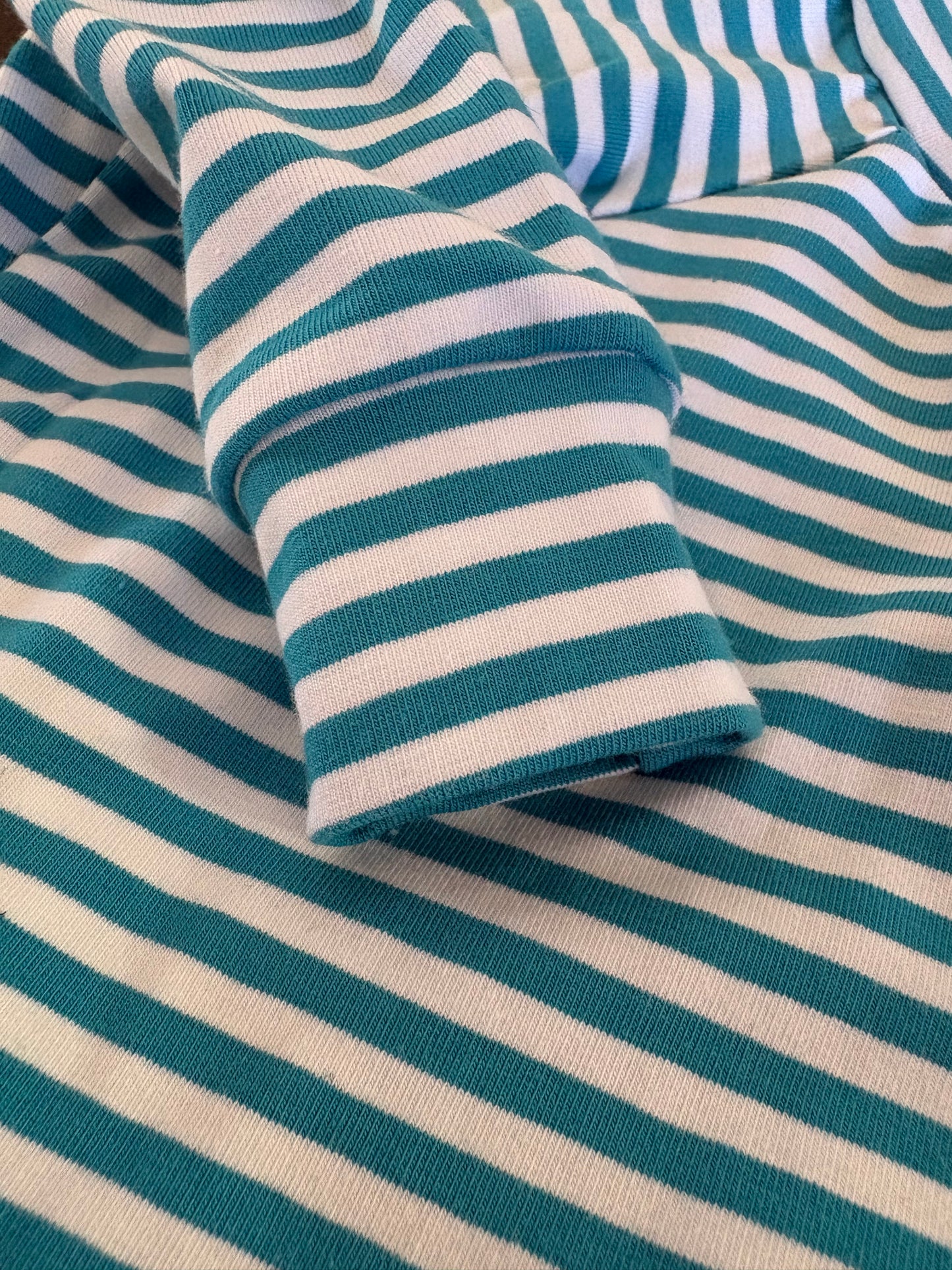 Jersey Suit - Blue Stripe