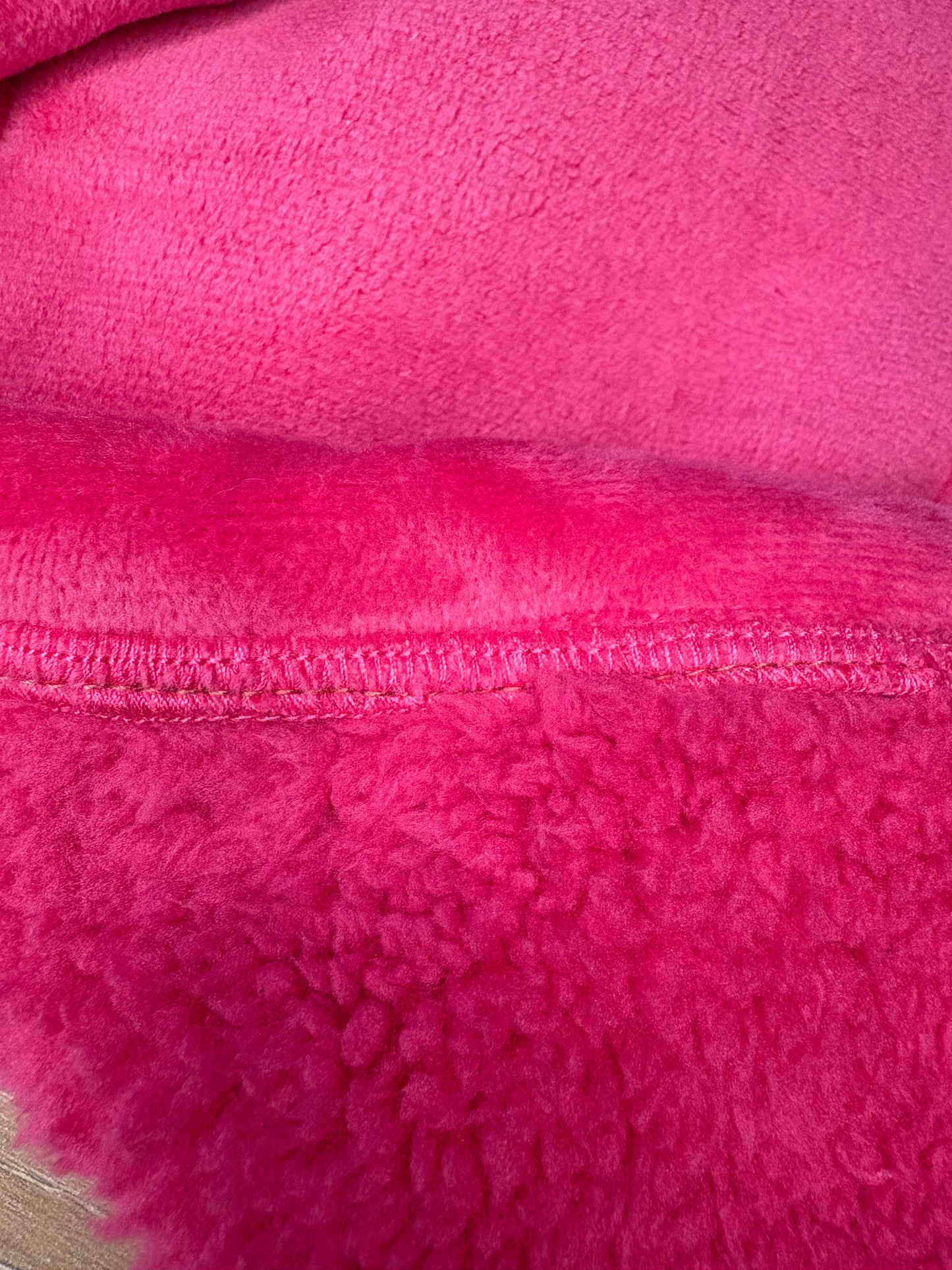 Sherpa Lined Fleece Jumper - Magenta Pink