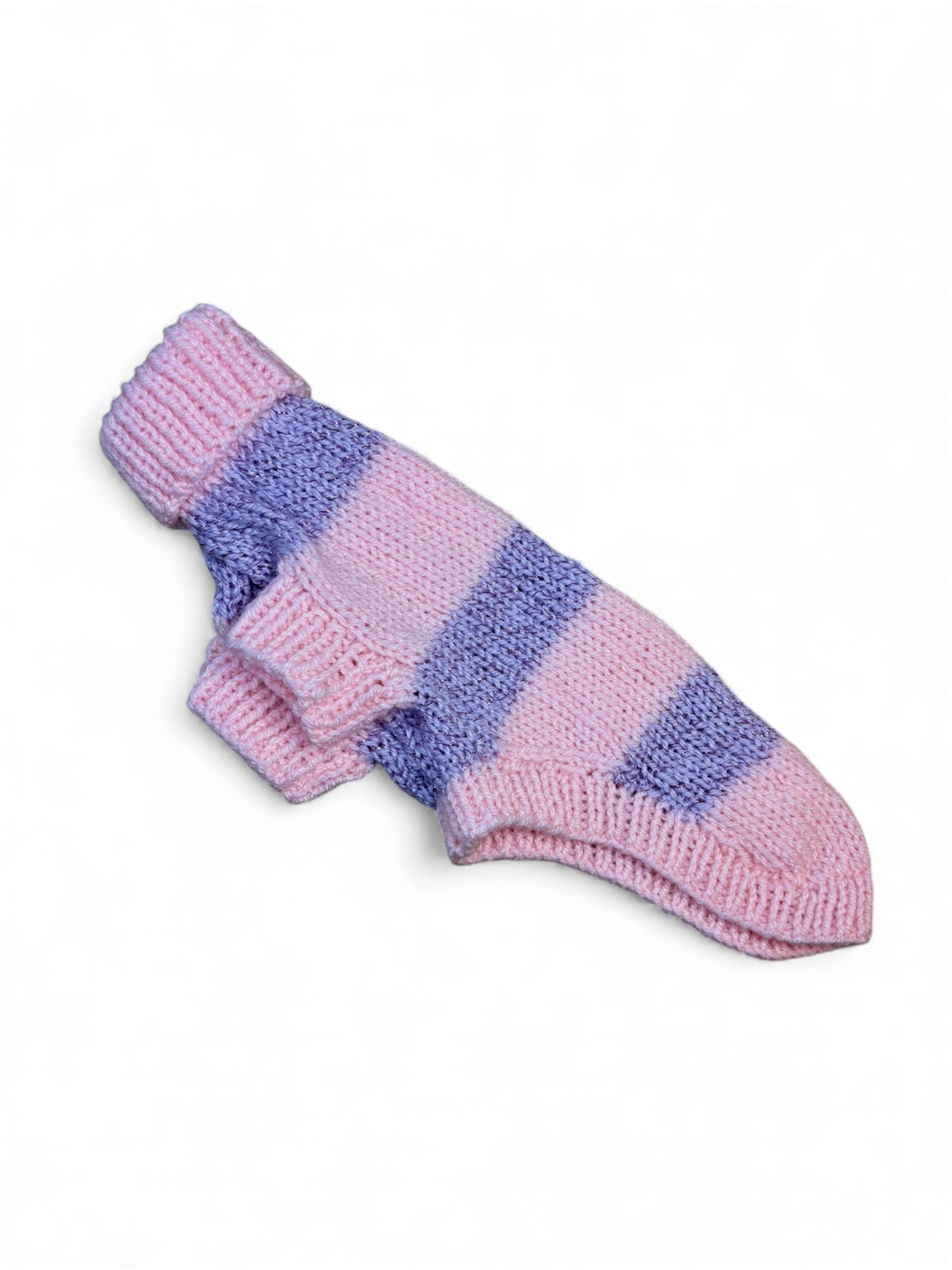 Knitted Puppy Jumper - Puppy Pastels