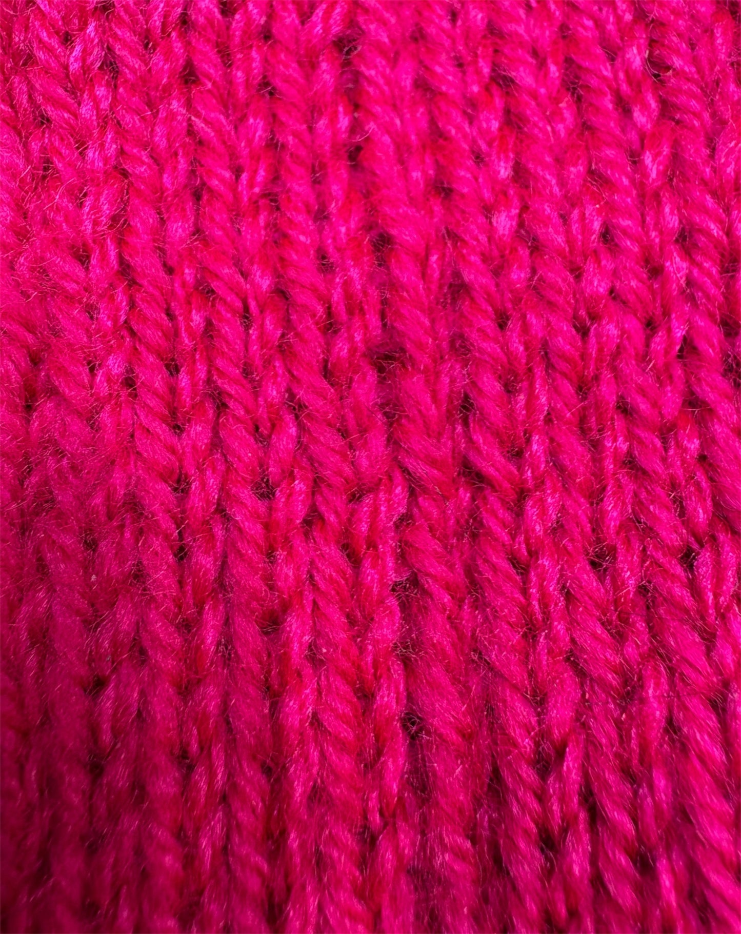 Puppy Knitted Jumper - Hot Pink