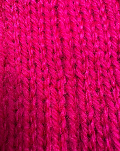 Puppy Knitted Jumper - Hot Pink