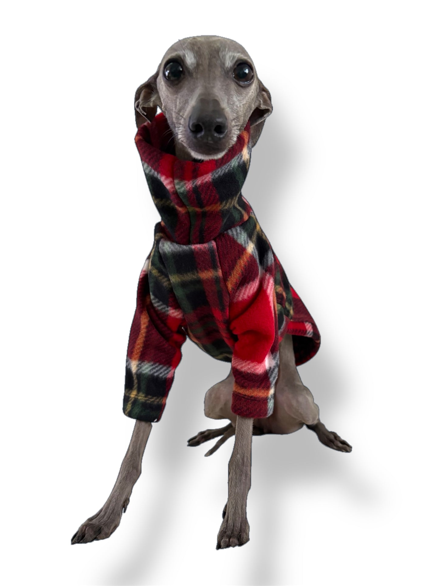 Fleece Jumper - Christmas Tartan