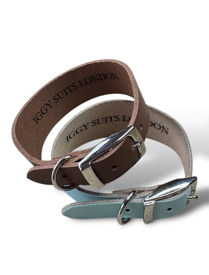 Leather Collar - Botanical