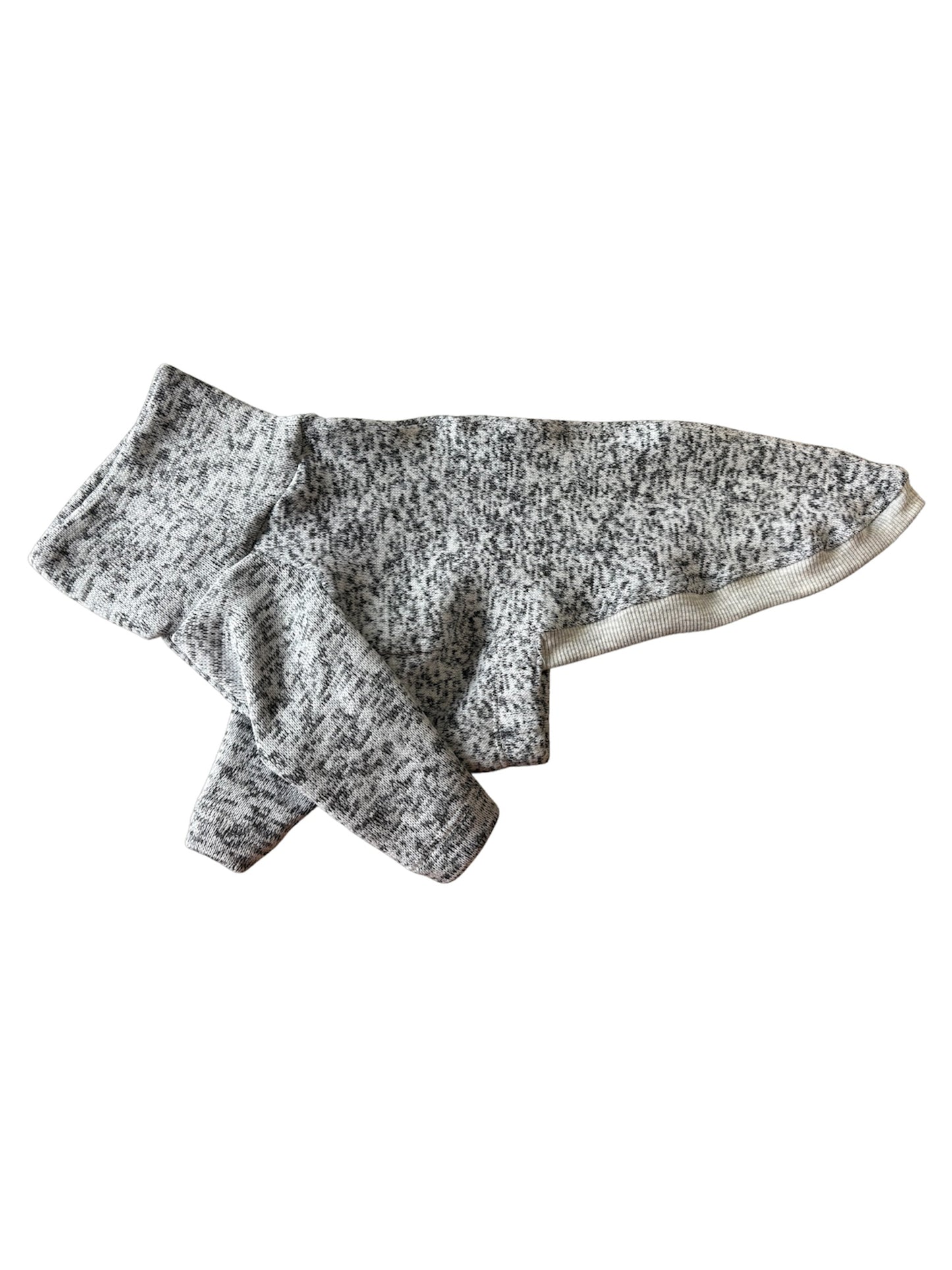 Knit Sweatshirt - Grey Marl