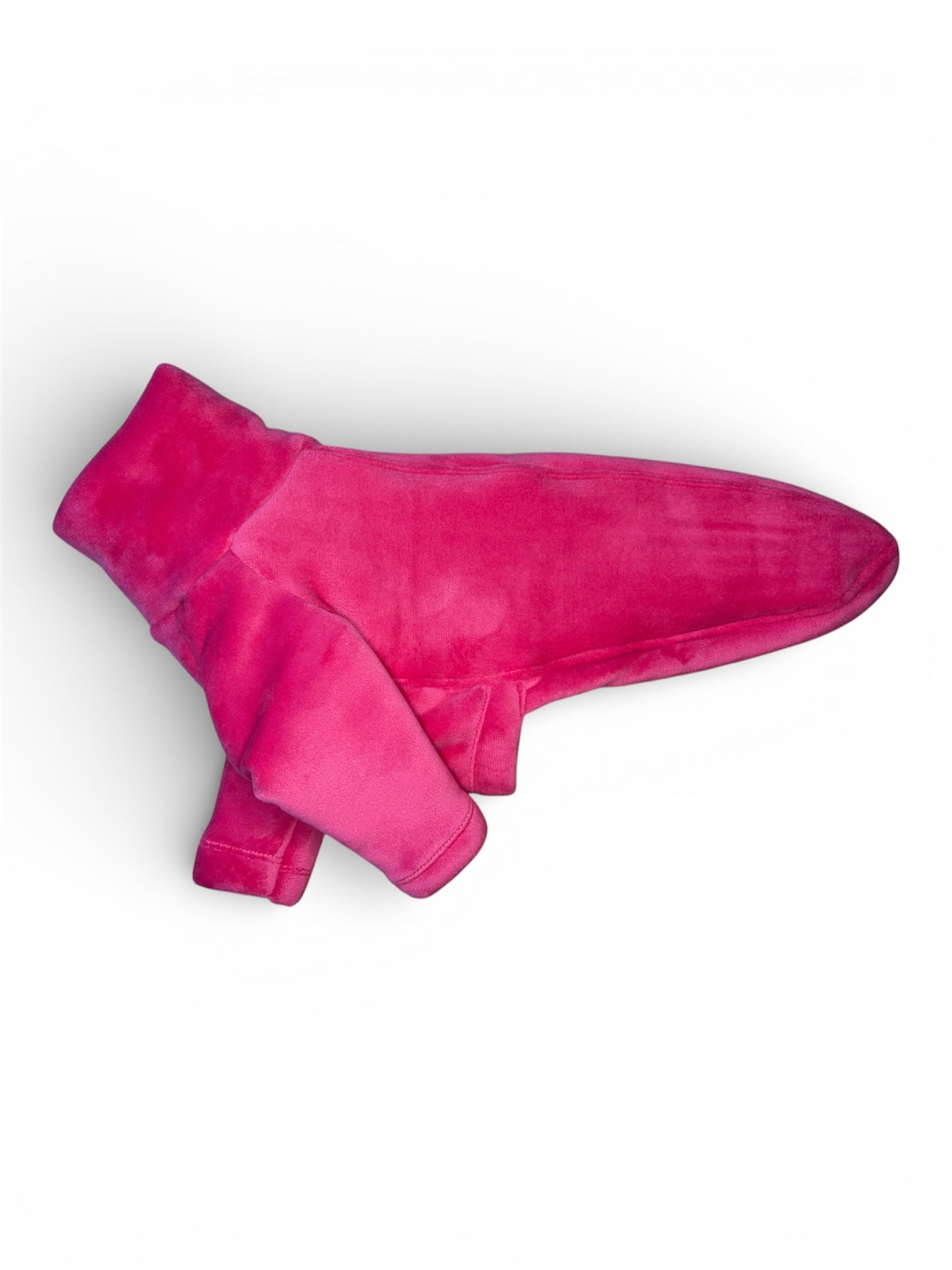 Sherpa Lined Fleece Jumper - Magenta Pink