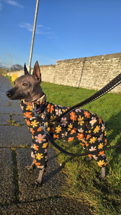 Fleece Lined Sweatshirt - Flower Power