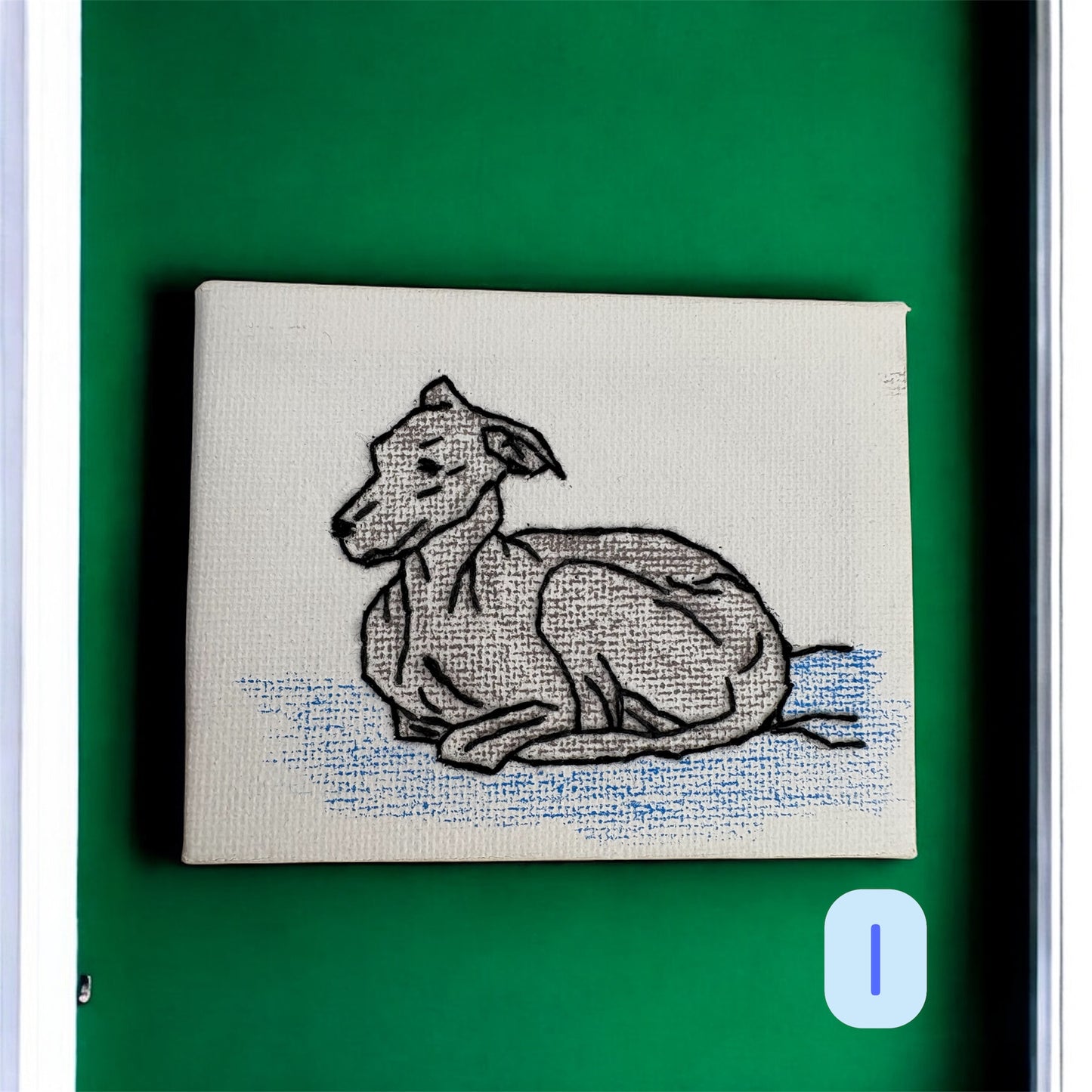 Artwork - Mini Embroidered Canvas