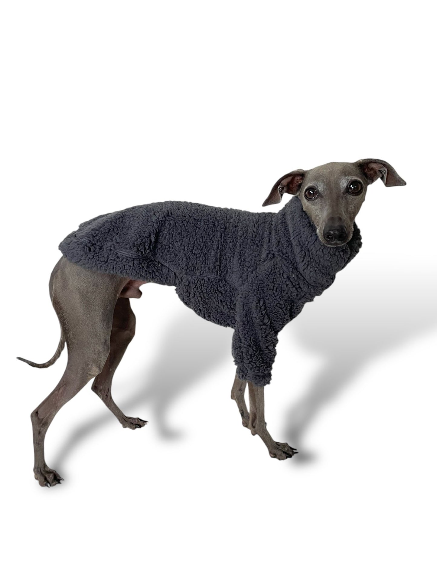 Cuddle Fur Fleece Jumper - Grey