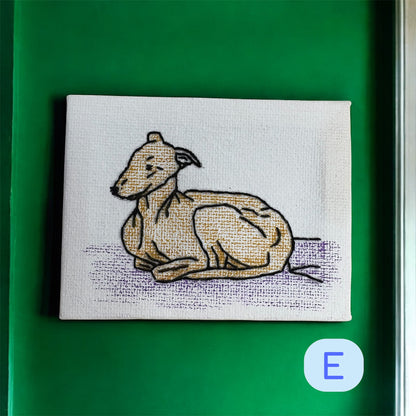 Artwork - Mini Embroidered Canvas