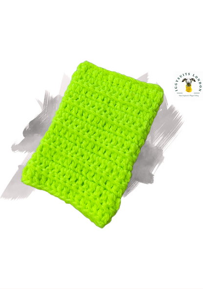 Chunky Knitted Snood - Hi-Vis Yellow