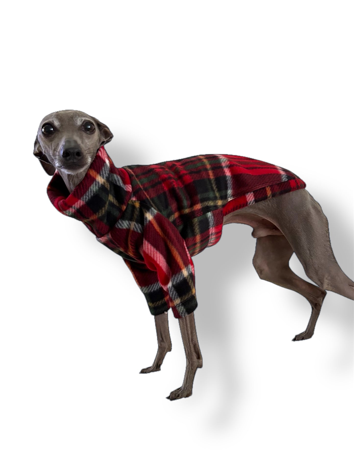 Fleece Jumper - Christmas Tartan