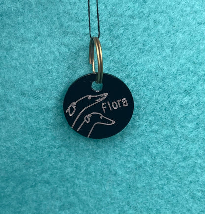 Engraved Dog Tags - Round