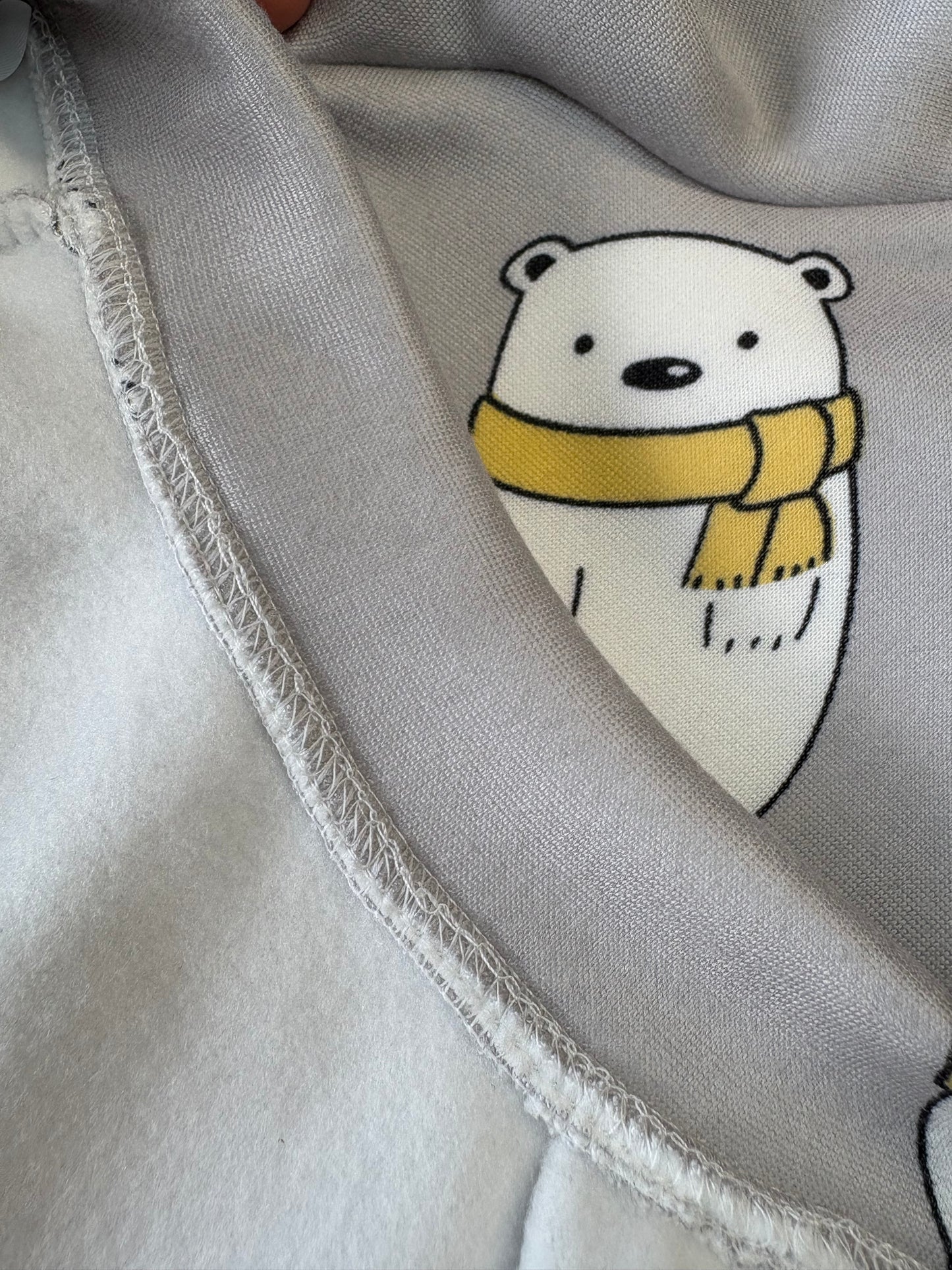 Fleece Lined Sweatshirt - Polar Bears