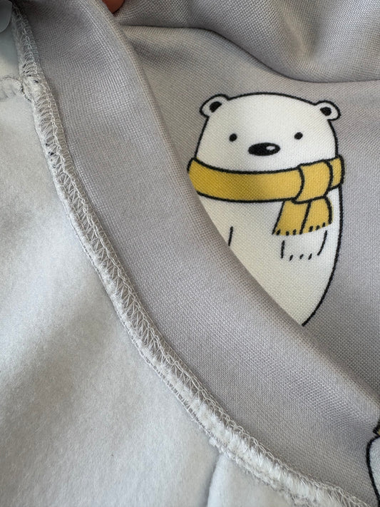 Fleece Lined Sweatshirt - Polar Bears