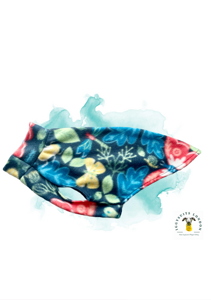 Fleece Vest - Butterfly Garden