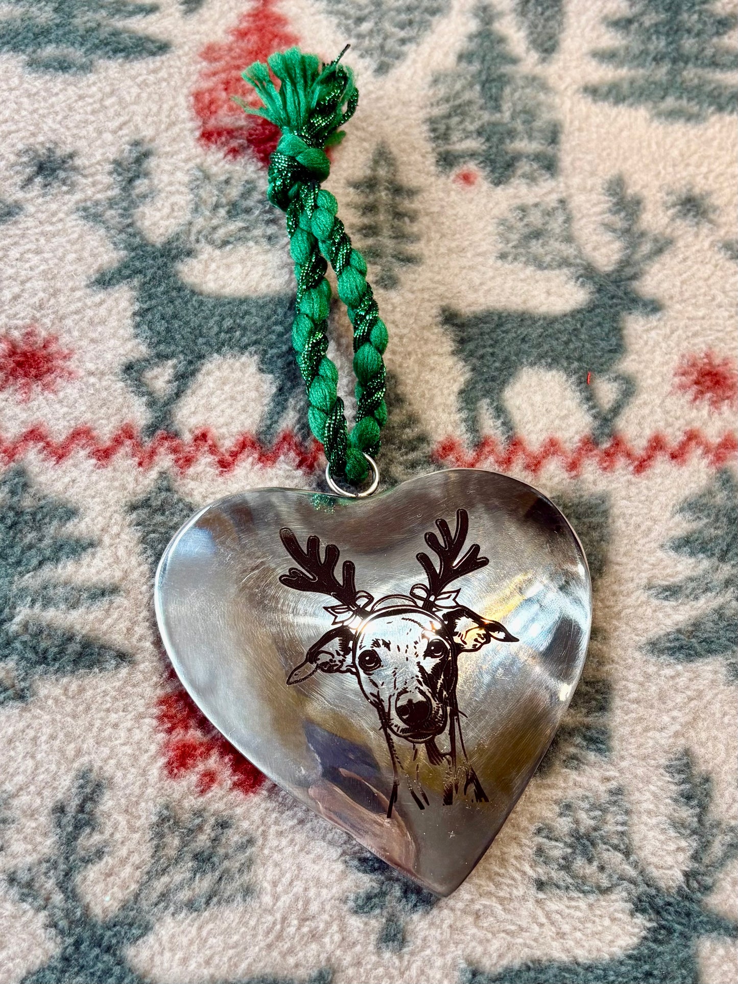Christmas Decoration - Rudolph - Mirror Finish