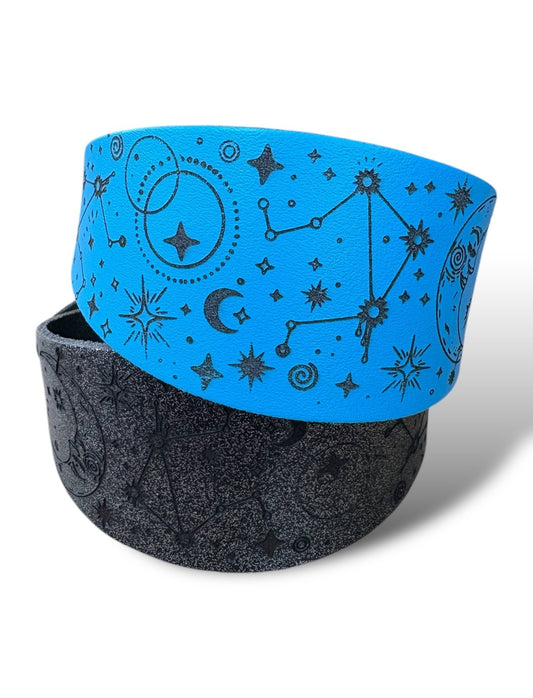 Leather Collar - Constellations