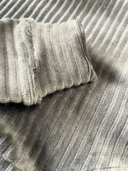 Jumbo Cord Jersey Suit - Grey