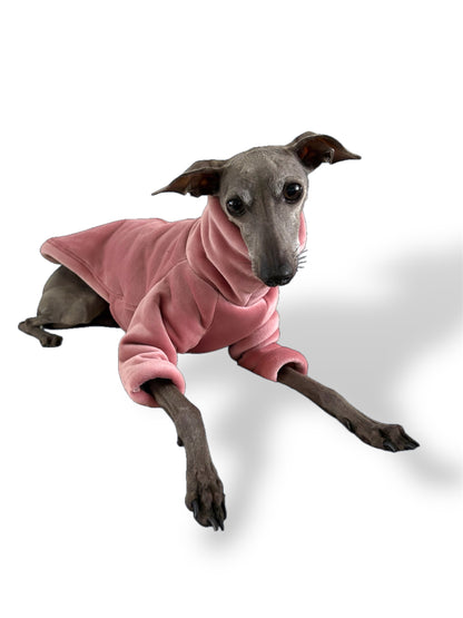 Sherpa Lined Fleece Jumper - Marshmallow