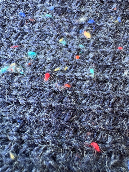 Knitted Jumper - Indigo Fleck
