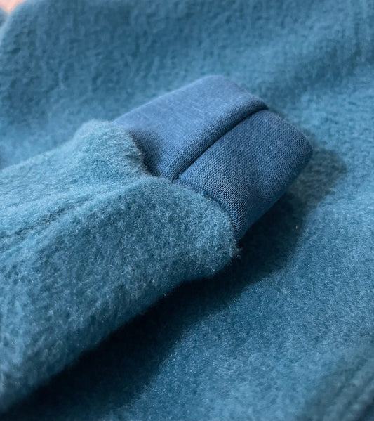 Fleece Lined Sweatshirt - Teal