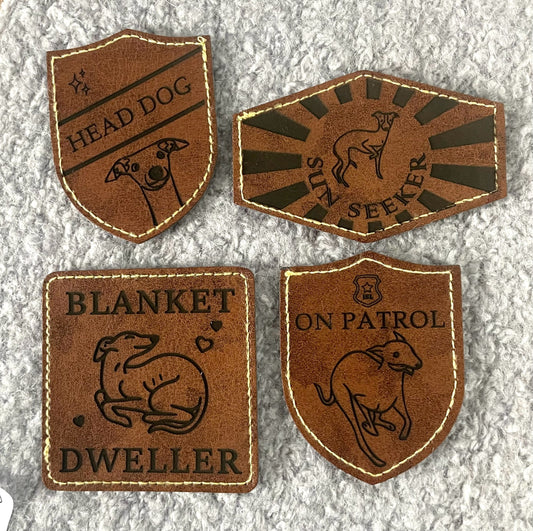 Iron-On Leather Patches