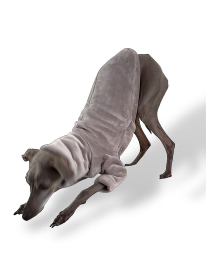 Sherpa Lined Fleece Jumper - Mink