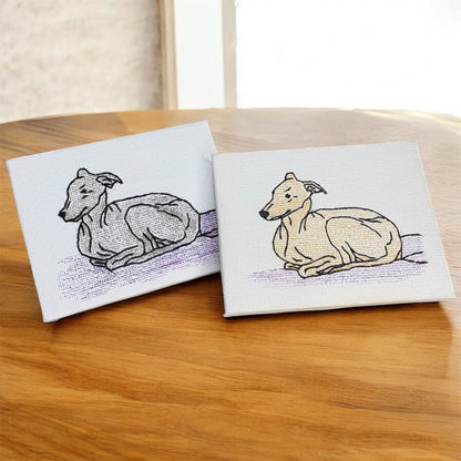 Artwork - Mini Embroidered Canvas