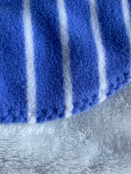 Dressing Gown - Blue Stripe
