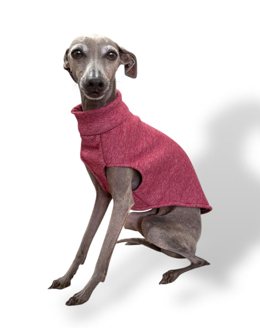 Alpine Fleece Vest - Burgundy