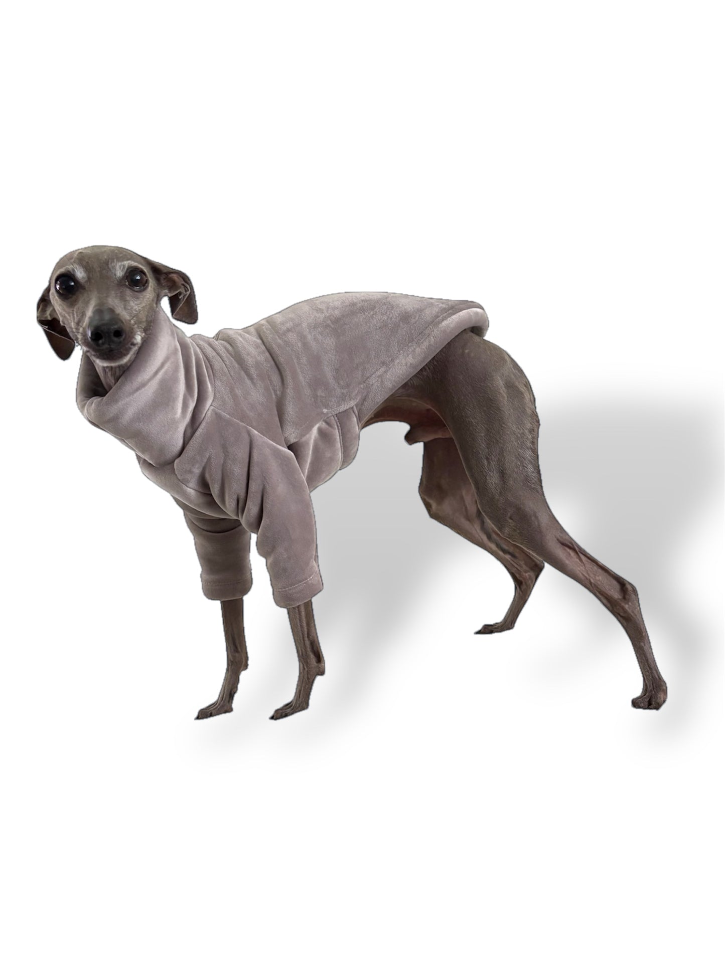 Sherpa Lined Fleece Jumper - Mink