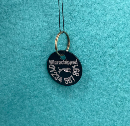 Engraved Dog Tags - Round