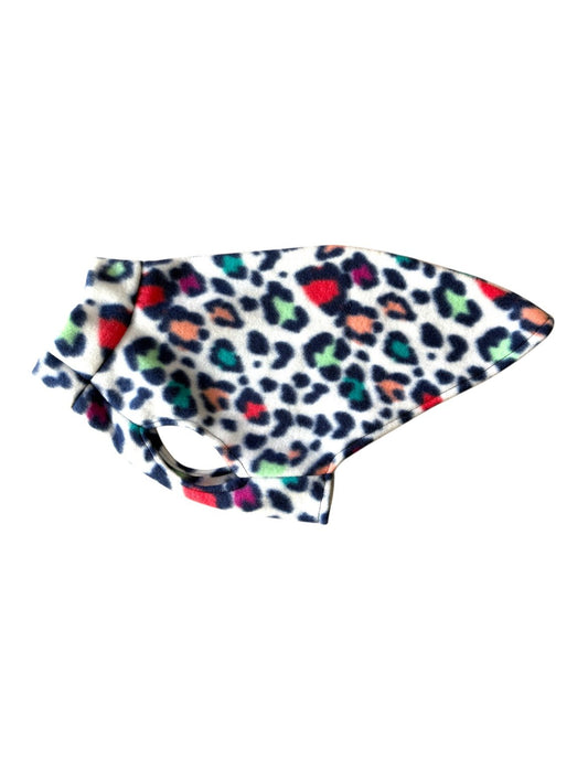 Fleece Vest - Leopard