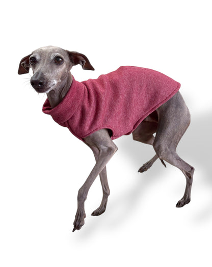 Alpine Fleece Vest - Burgundy