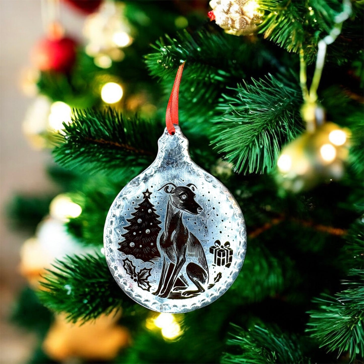 Christmas Decoration - Hound Bauble