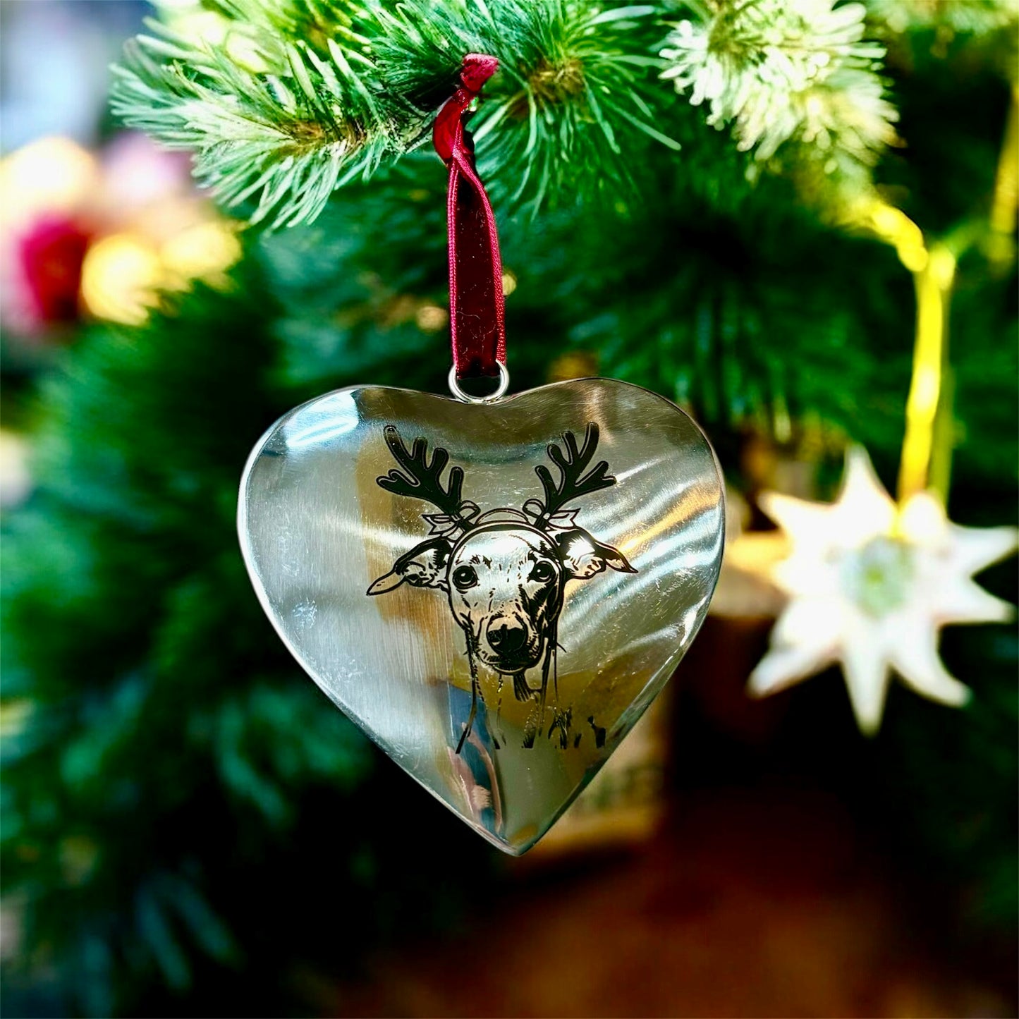 Christmas Decoration - Rudolph - Mirror Finish