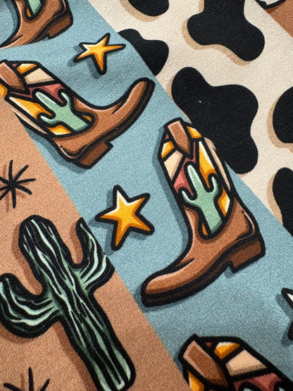 Jersey Vest - Howdy Cowboy